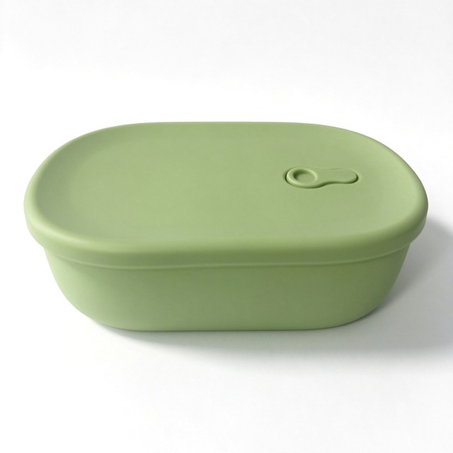 Silicone Lunch Box with Divider
