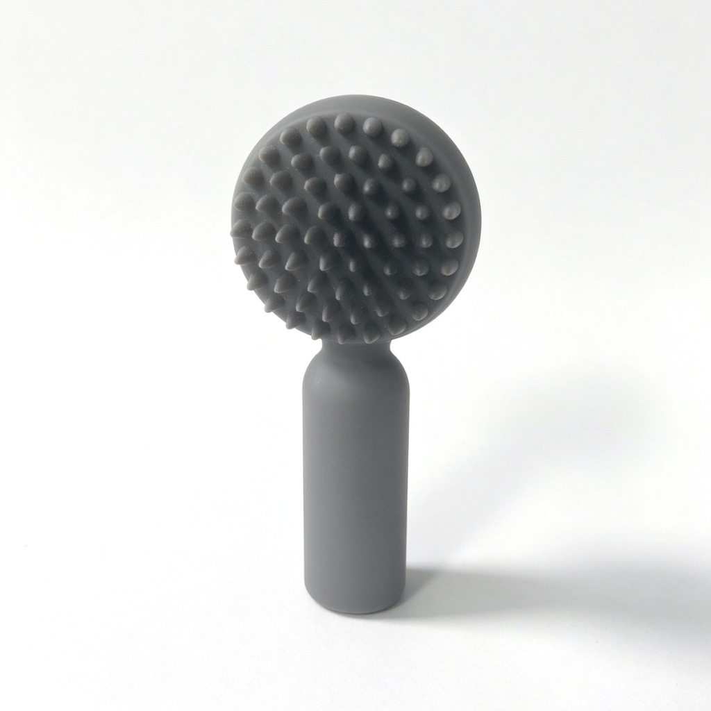 Double-Sided Silicone Brush with Handle