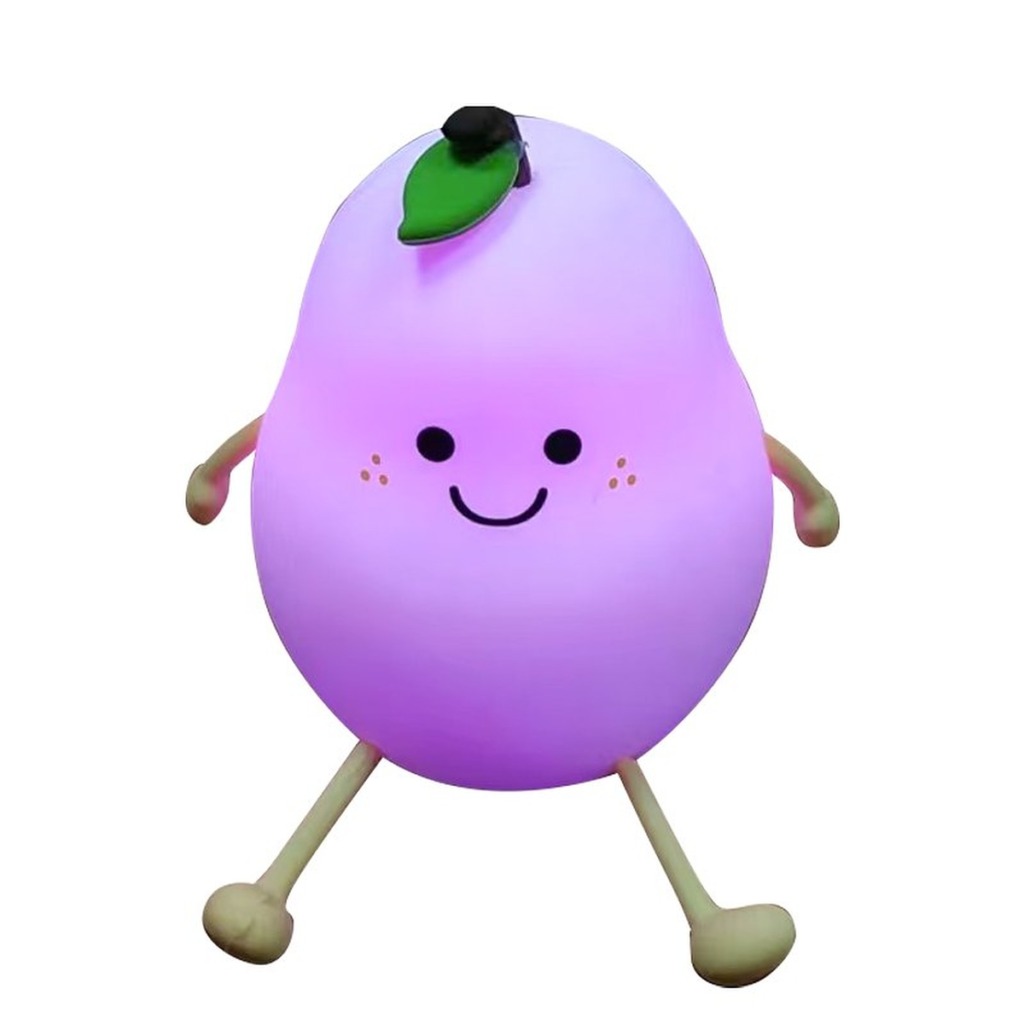 Silicone Night Light (Pear Character)