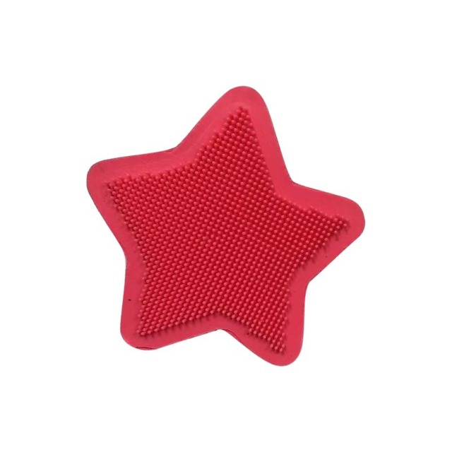 Silicone Scalp Massager Brush (Star Shape)
